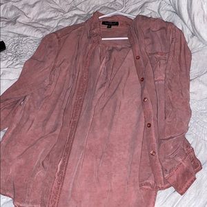 Pink button down shirt!!
